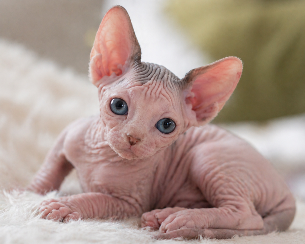 healthy and socialized sphynx kitten cost factors in the usa