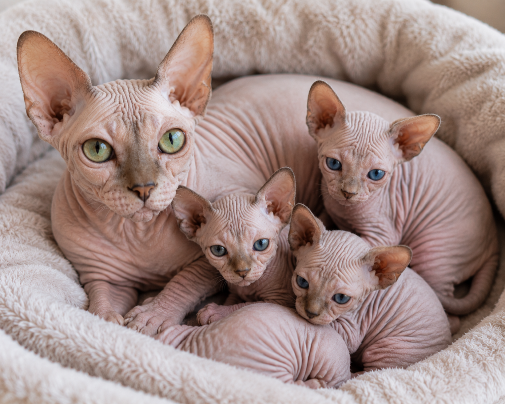 ethical tica sphynx breeder in the usa